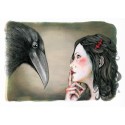 Rosabella and crow