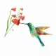 Hummingbird Love (flor campanes)